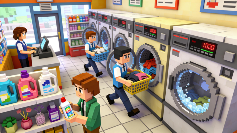 Laundry Store Simulator screenshot 1
