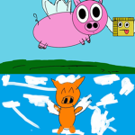 Flying Waffle Pigs