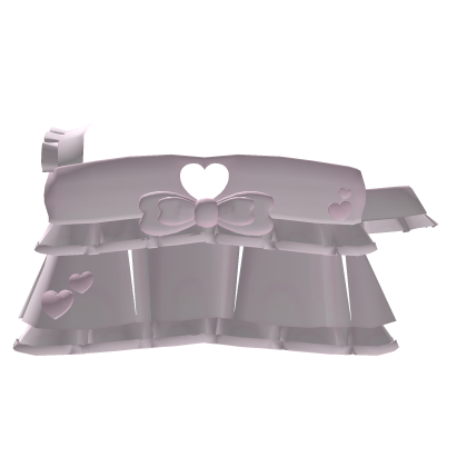 ˚. ♡ cutesy pink ruffled princess top Roblox item