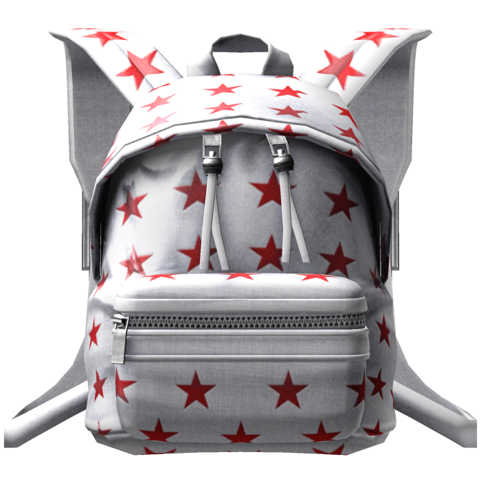 Silver Leather City Backpack 1.0