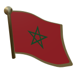 Morocco's Label Pin