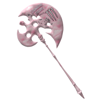 Monster Strawberry Dreams Battle Axe Roblox item