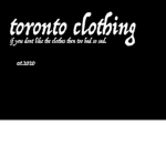 Toronto Clothing