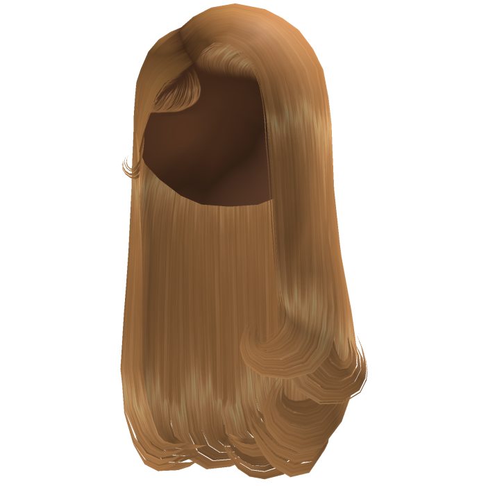 Deep Side Part Curled up Ends [Blonde]