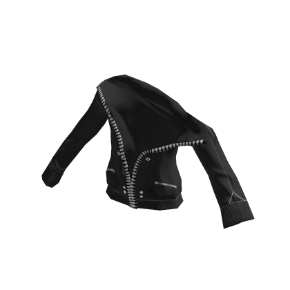Half Zipped Black Jacket!!