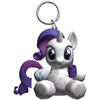 Rarity MLP Keychain