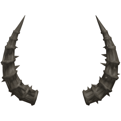 Shadow Bone Demon Horns Roblox item