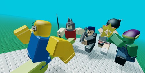 me and the boys playing roblox