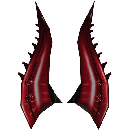 Red Horns of Pwnage Recolor (Addon) Roblox item