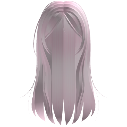 ୨୧ wispy sleepy anime girl long hair - pink Roblox item