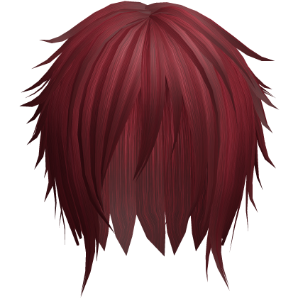 Layered Model Hair White Red Roblox item
