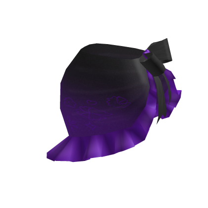 Beach Sarong Black Purple ombre thumbnail