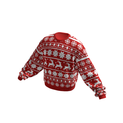 Christmas Sweater Red thumbnail