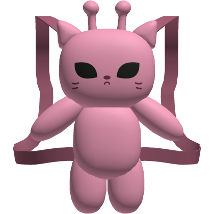 Pink Alien Cat Plushie [3.0]