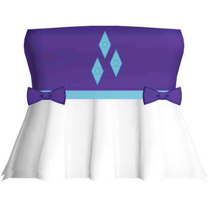 ꒰ Cute MLP Rarity Dress Roblox item