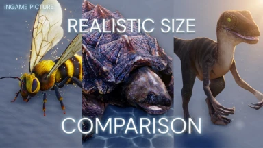 Realistic Size Comparison!