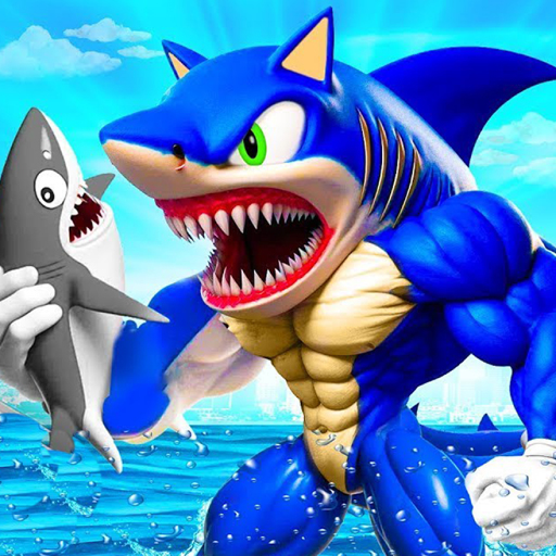 Survive Dinoshark Sonic [UPDATE] official Roblox game thumbnail