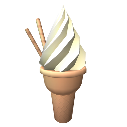 Vanilla Ice Cream Cone Roblox NoFilter