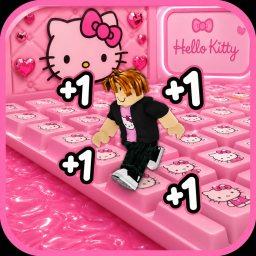 +1 Speed Escape Keyboard Hello kitty Obby