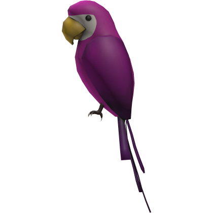 (Pink) Right Shoulder Parrot Roblox item