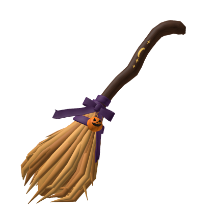 Stylish Halloween broomstick