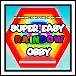 Super Easy Rainbow Obby