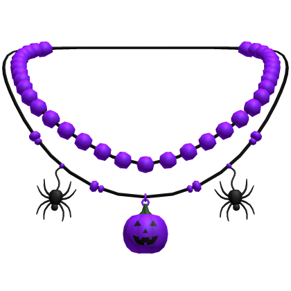 Y2K Halloween Pumpkin Necklace 🎃