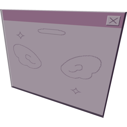 오류창 천사날개 그거 (Cute error popup with angel wings) Roblox item