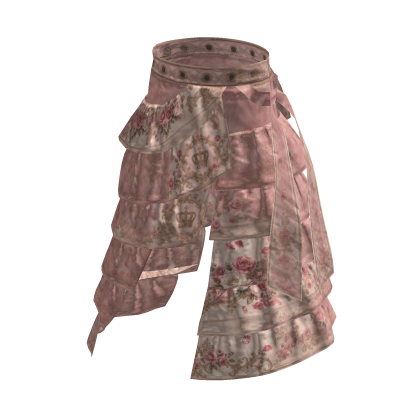 Pink Vintage Royal Rose Layered Pants [PBR]