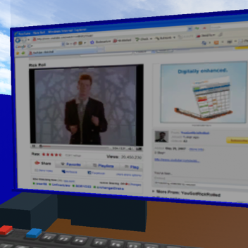 Entkomme einem Computer, um YouTube zu sehen!
