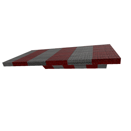 Low poly shop roof