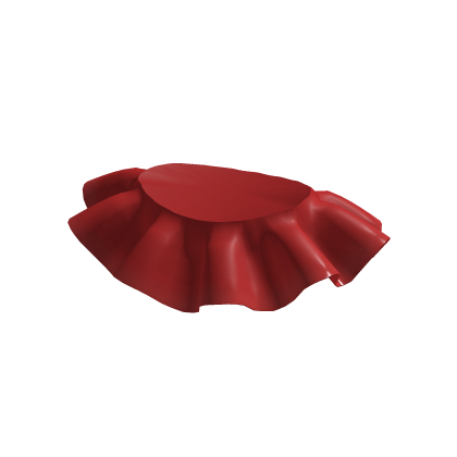 Red skirt roblox hot sale