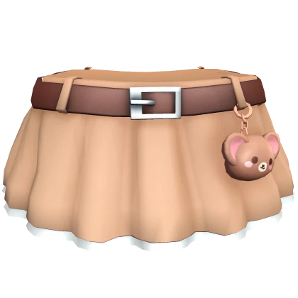 Cute Brown Bear Charm Skirt 3.0 Roblox Item Rolimon s