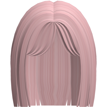 Short Bob Hair  (Pink) Roblox item