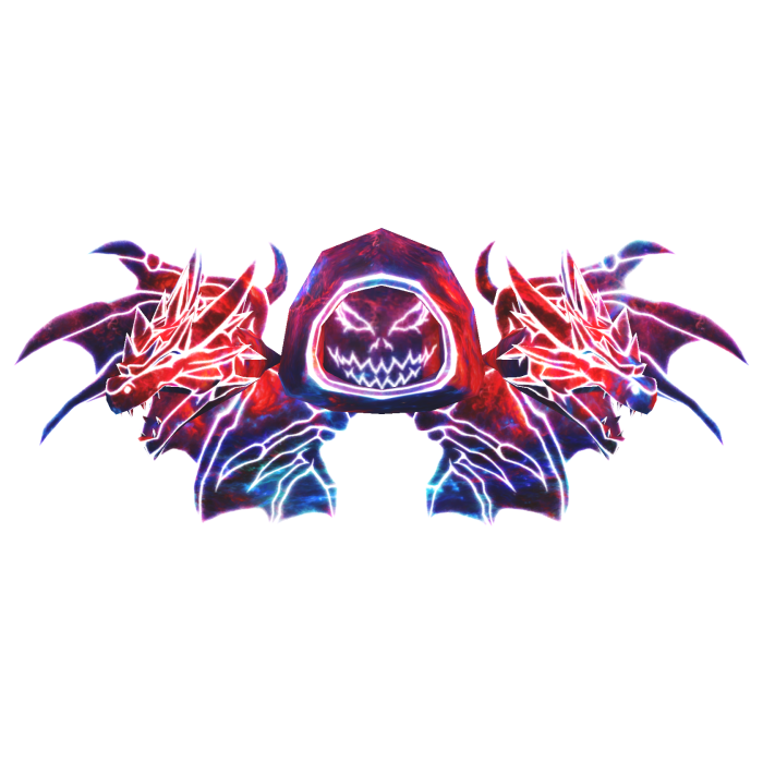 Cartoony Galaxy Hood Dragon Wings Aura Combo (✔)