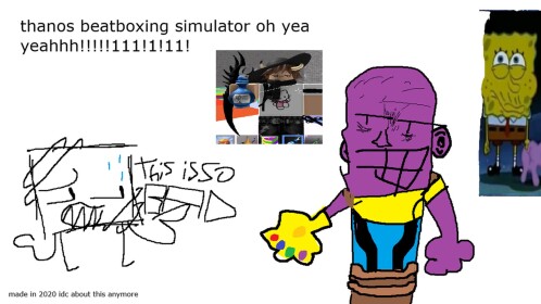 vibe to thanos beatboxing (legacy)