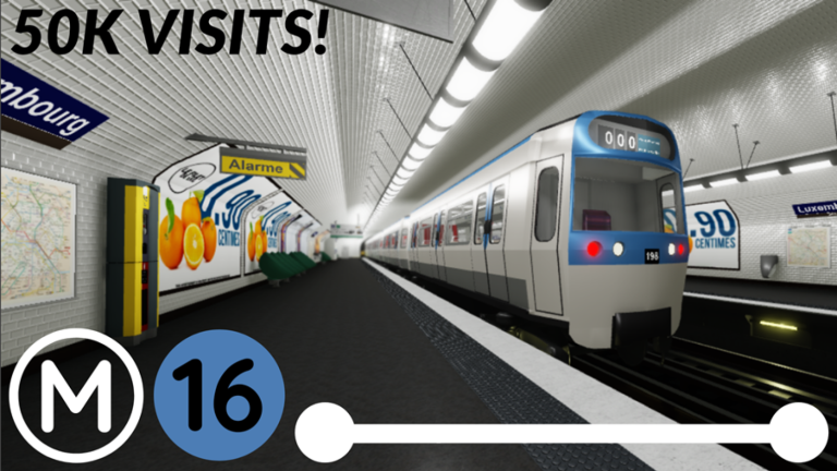 Métro de Paris | Line 16 (READ DESC) screenshot 3