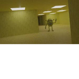 shrek in zee backrooms