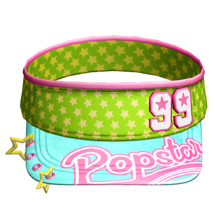 Amekaji Gyaru Harajuku Star Tropical Visor 