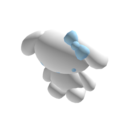 Cute Blue Bunny Plushie