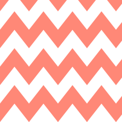 Chevron Design - Coral & White Roblox decal