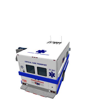AMBULANCE RCFD UNIFORM CAR