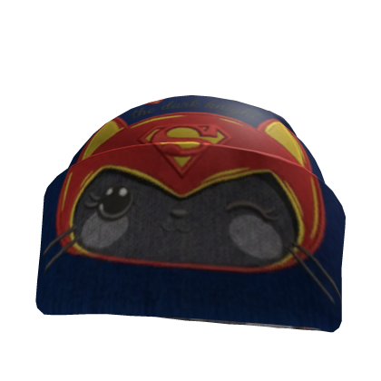 (code sk3 ) Superman Kitty Hat thumbnail
