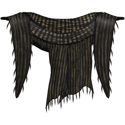 1.0 gold distressed grunge gothic emo scarf Roblox item