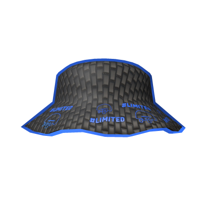 Blue Cartoony Outlines #LIMITED Bucket Hat
