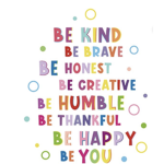 Team kind beautiful and brave