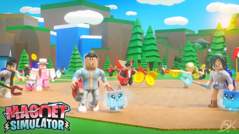 More About Magnet Simulator, Image source: Roblox.com