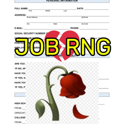 JOB RNG 💔🥀