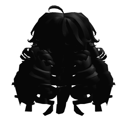 Cute Black Curls Long Hair