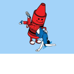 the almighty red crayon